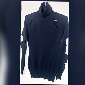 Black Cut Out Sweater....size.M. FINAL price